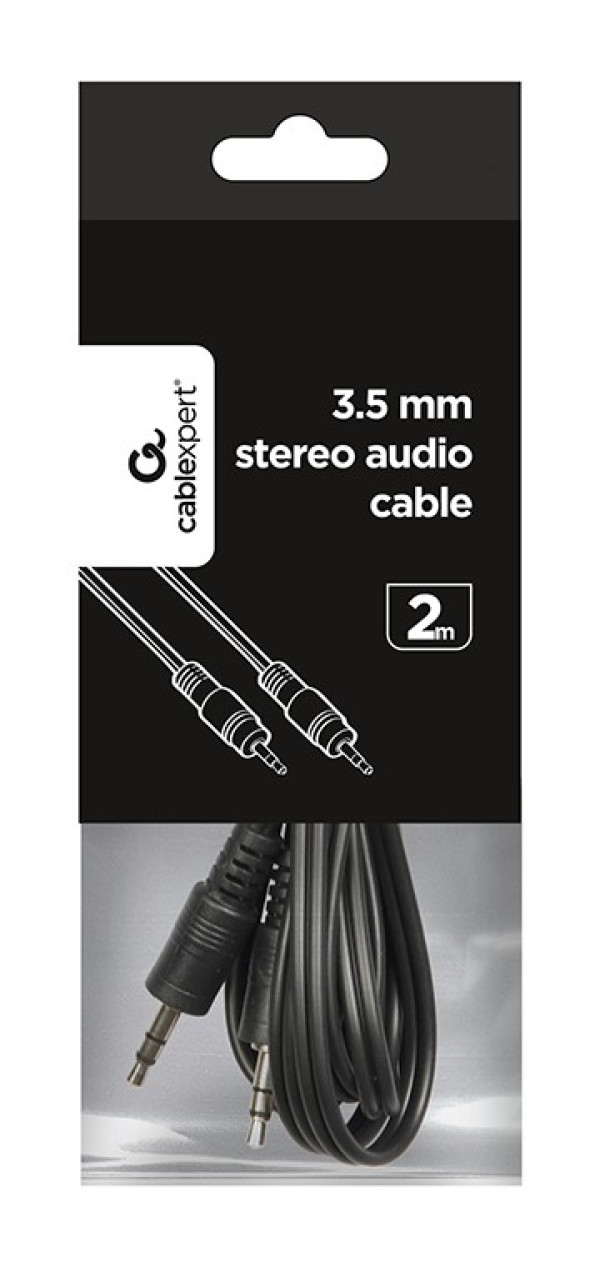 Audio kabl Cablexpert CCA-404-2M 3.5mm-3.5mm 2m