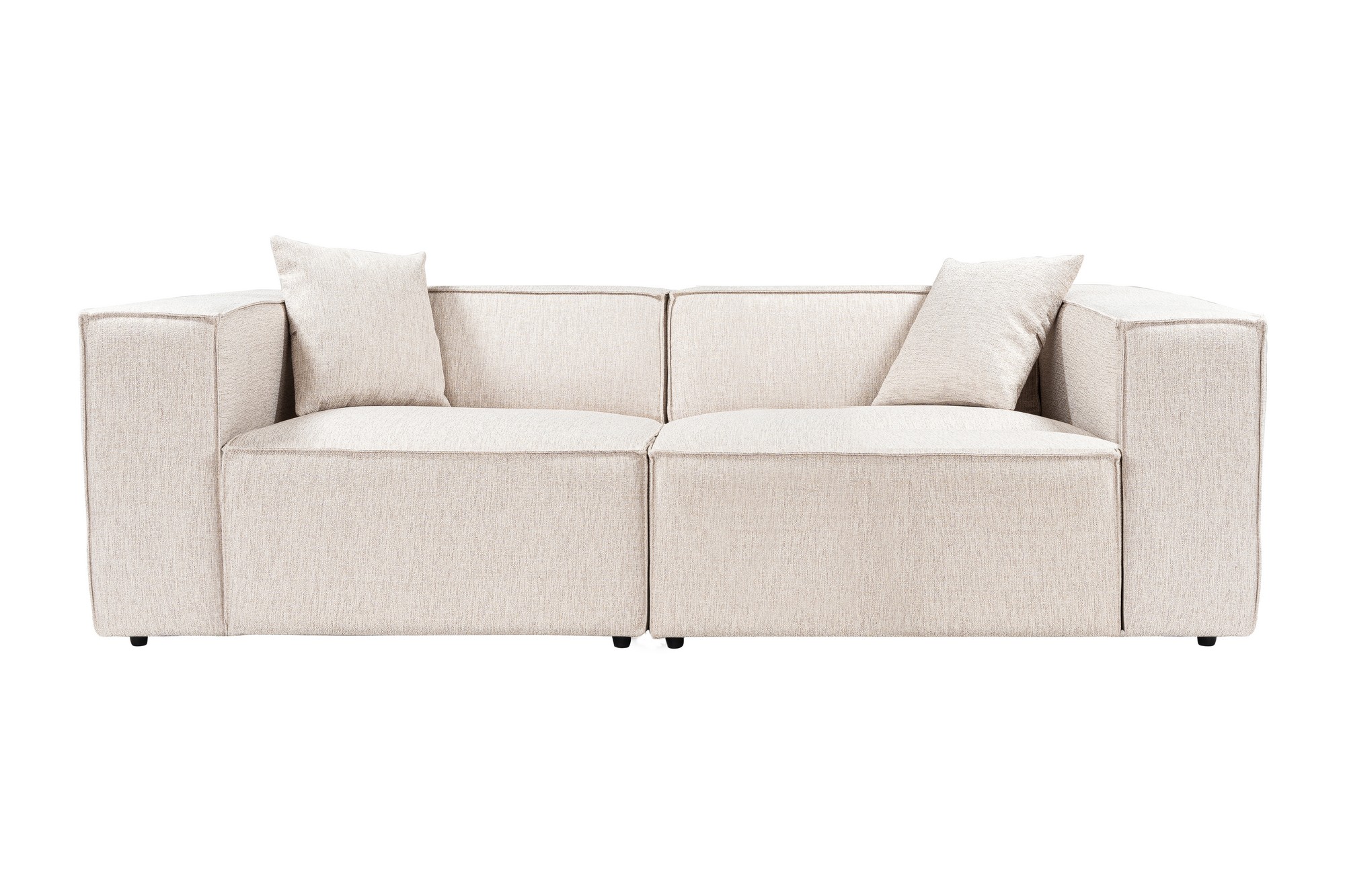 Lora 2 Seater - Light Brown