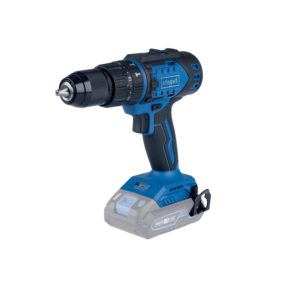 Aku udarna bušilica odvijač Brushless IXES BC-CD60-X – Solo Scheppach PROLEĆNA AKCIJA POKLON BATERIJA 2Ah+ PUNJAČ