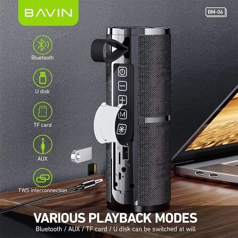 Bavin bluetooth zvučnik 8W crvena - BM-06