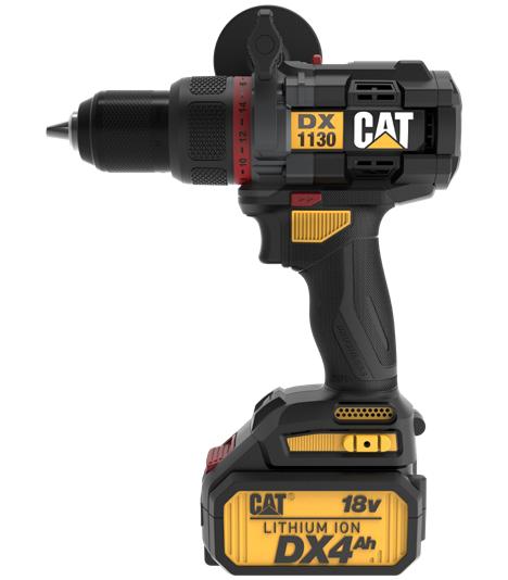 CAT aku-vibraciona bušilica zavrtač DX1130.1 18V