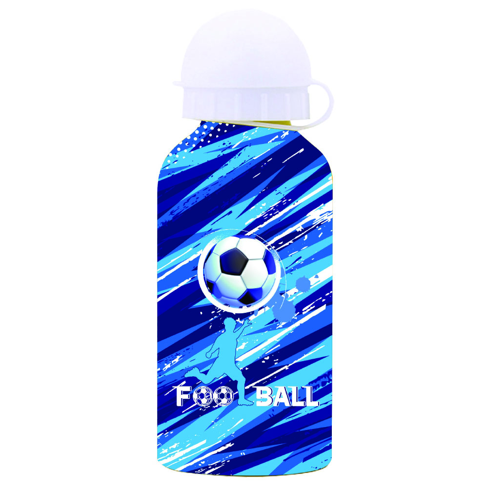 FLAŠICA ZA VODU ALUMINIJUMSKA, 500ML - KICK FOOTBALL 2026