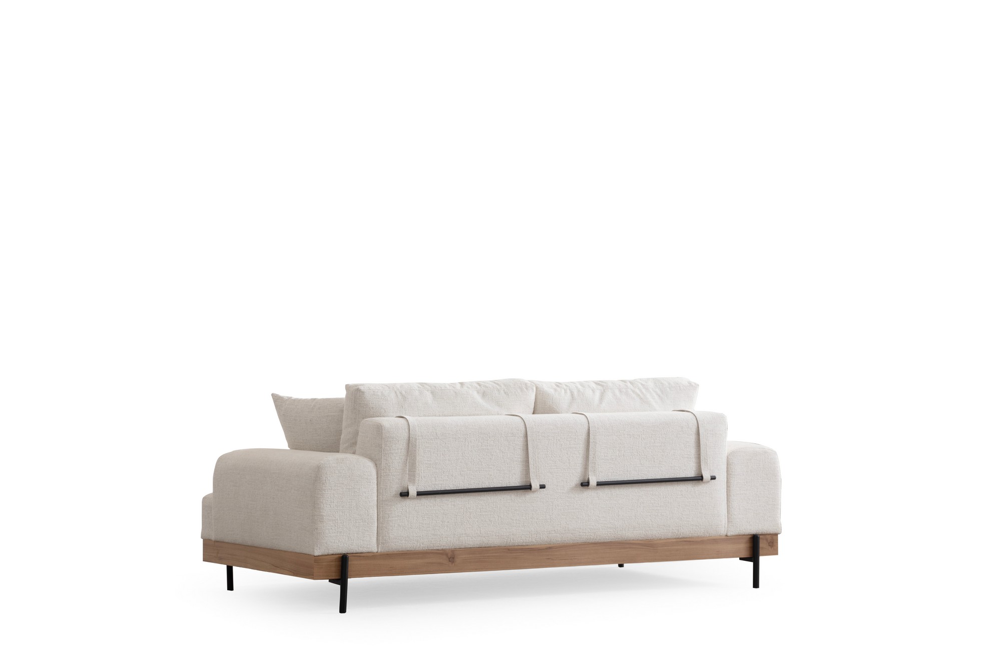 Eti Oak 3 Seater - White