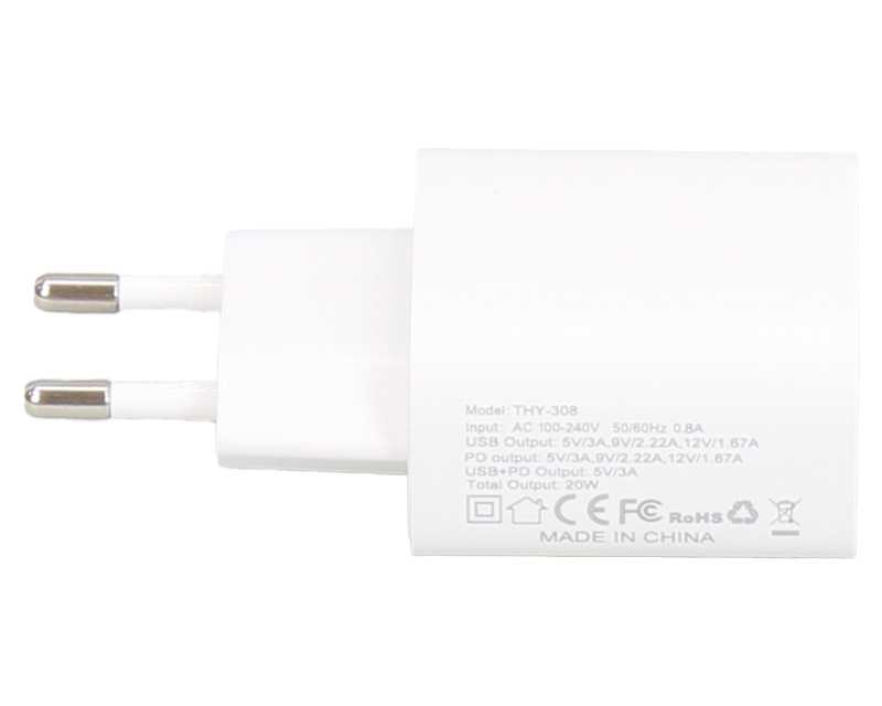 Superbrzi strujni punjač sa USB3.0 i USB 3.1 tipC ulazom 5V/3A 20W