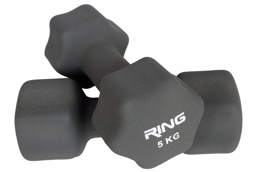 RING Bučice za aerobik 2x5kg - RX DB2133-5