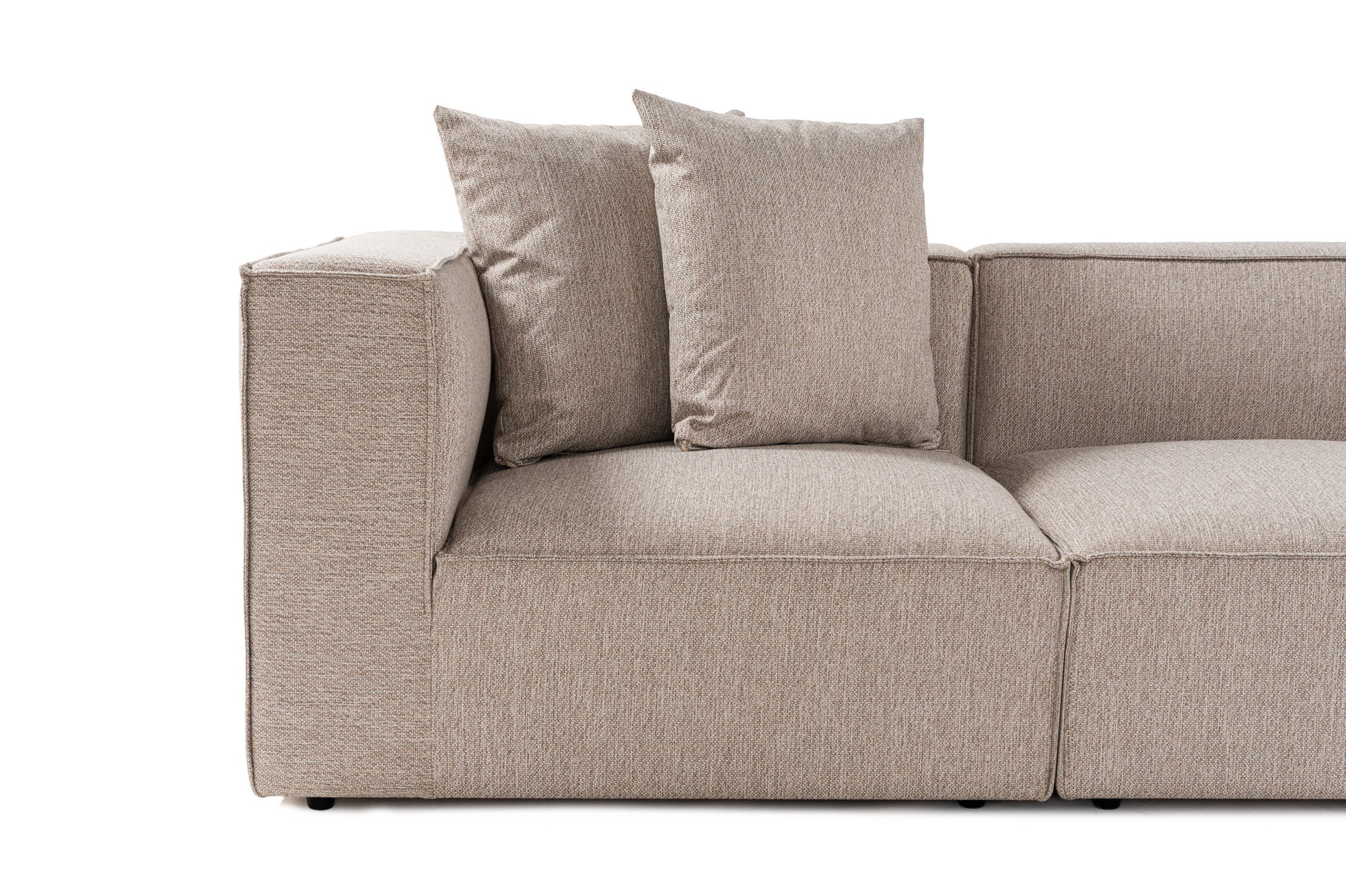 Sora (L1-O1-O1-1R-POUFFE ) - Sand Beige
