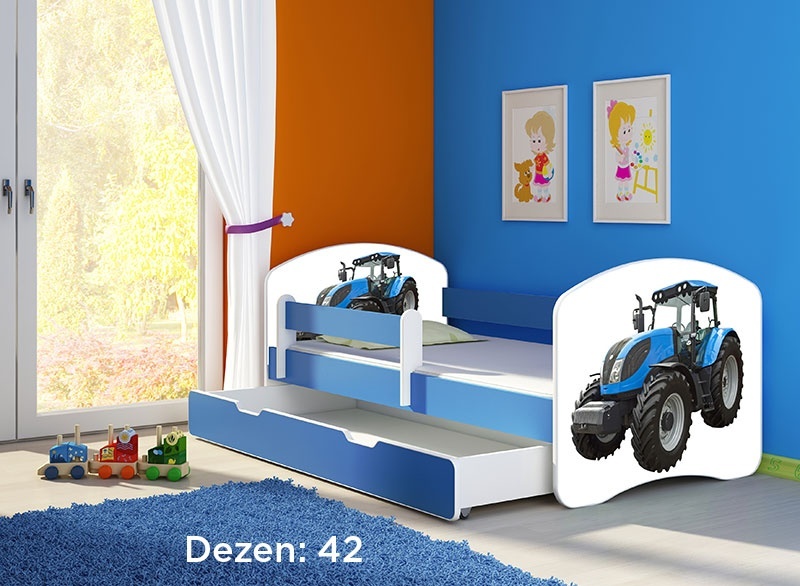 Krevet za decu Blue sa fiokom 140x70 acma 2 42