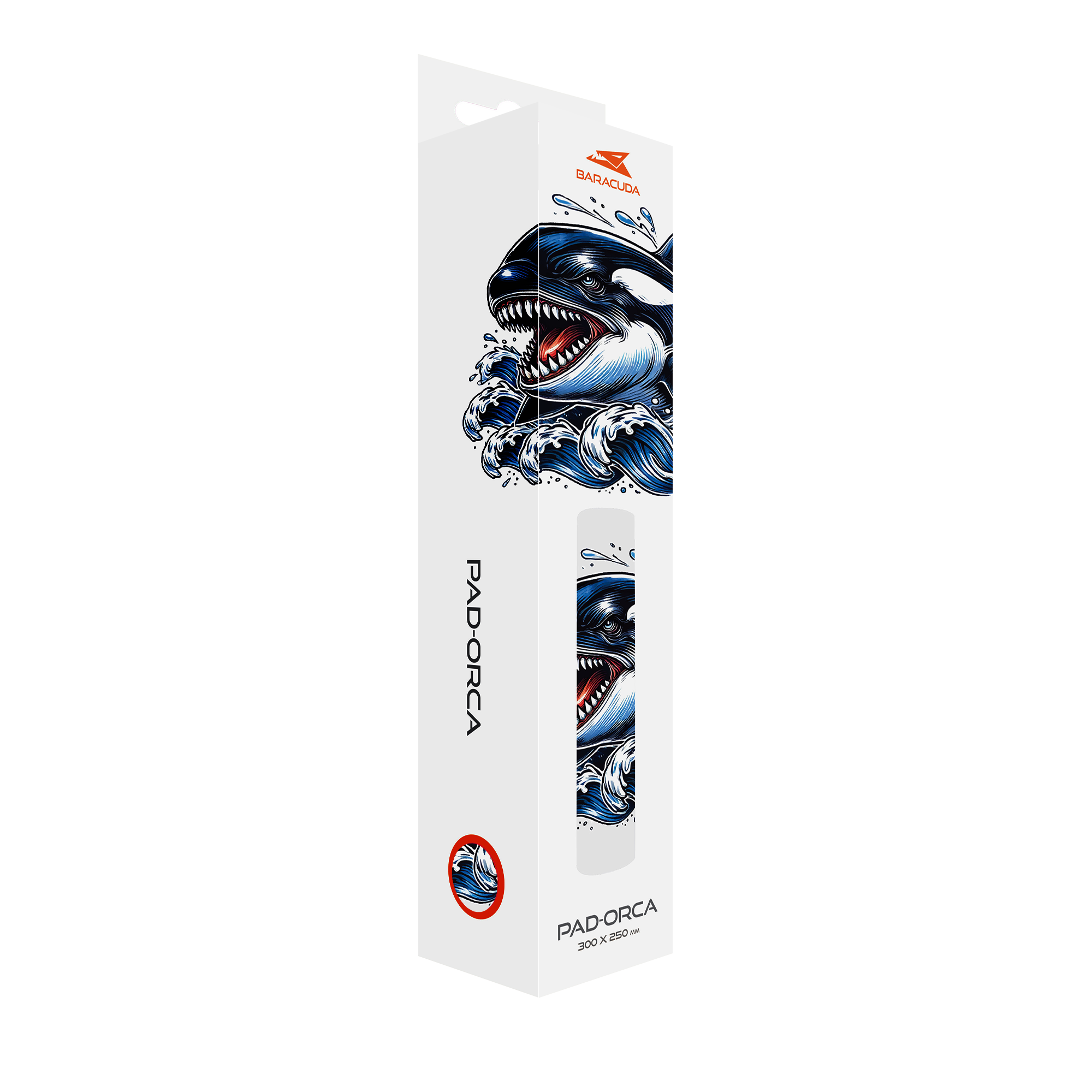 Baracuda BGMP 071 ORCA 300 x 250, Mouse Pad