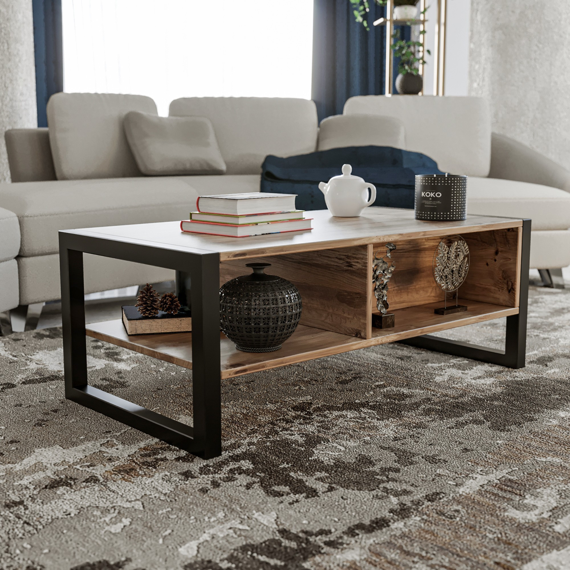 Haldizen Atlantic Pine Black