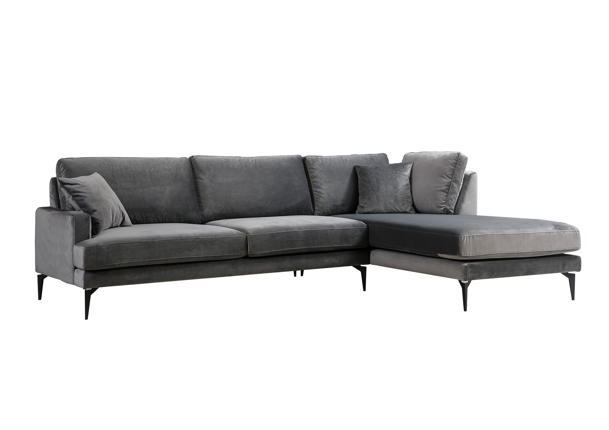 Papira Corner Right (L3+Chl) - Anthracite