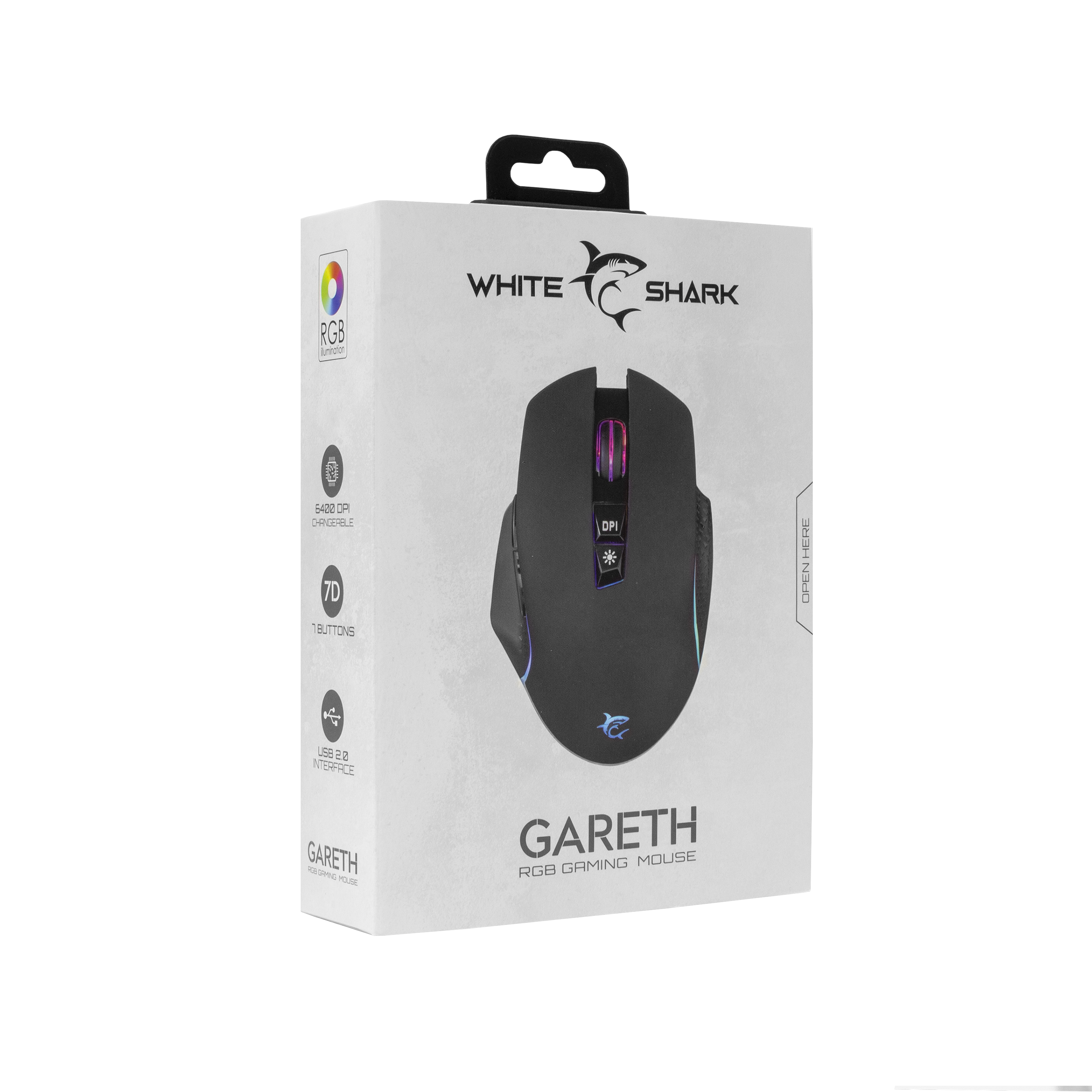 WS GM 5009 GARETH, Mouse Black