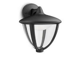 Robin LED spoljašnja zidna svetijka crna 1x4.5W 15471/30/16