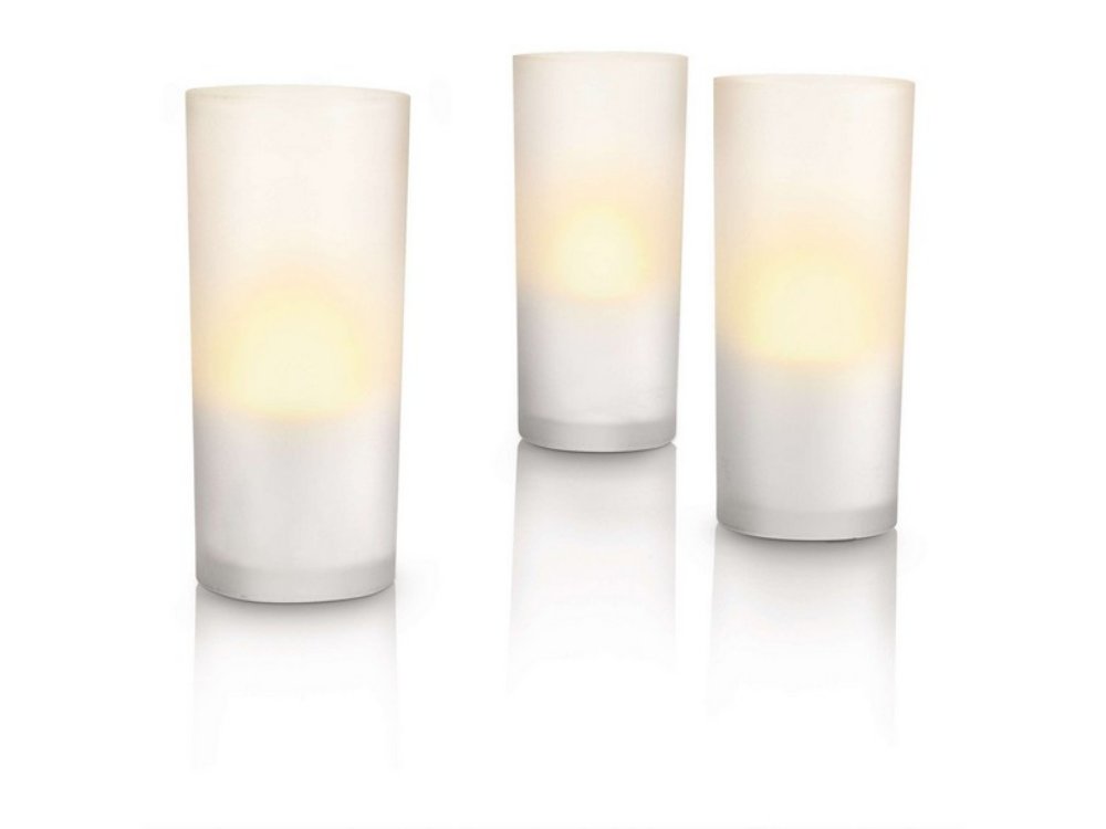 Candle lights LED stona svetiljka transparentna 3x1,2W set 3/1 69108/60/PH