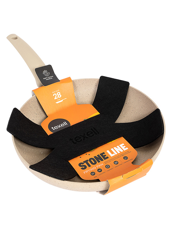 Tiganj duboki STONE LINE 28cm Texell TPSL-D28 + GRATIS PODMETAČ / ŠTITNIK ZA TIGANJE