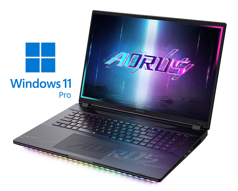 AORUS MASTER 18 BZH 18 inch QHD+ 240Hz 1200nits Core Ultra 9 275HX 32GB 2TB SSD GeForce RTX 5090 24GB RGB Backlit Win11Pro gaming laptop