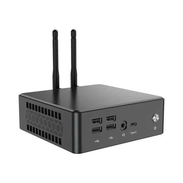 Mini PC Zeus MPI12- Intel i3-1220P 10C 4.4 GHz/DDR4/M.2/LAN/Dual WiFi/BT/HDMI/DP/Tip C power