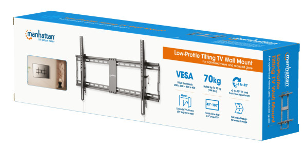 Nosač za TV tilt Manhattan 462020 43"-100"