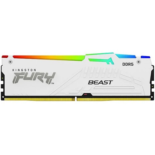 DIMM DDR5 64GB (2x32GB kit) 5200MT/s KF552C40BWAK2-64 Fury Beast RGB White XMP
