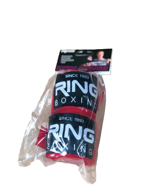 RING bandažeri za ruke crveni 2x3m RX BX021-3M