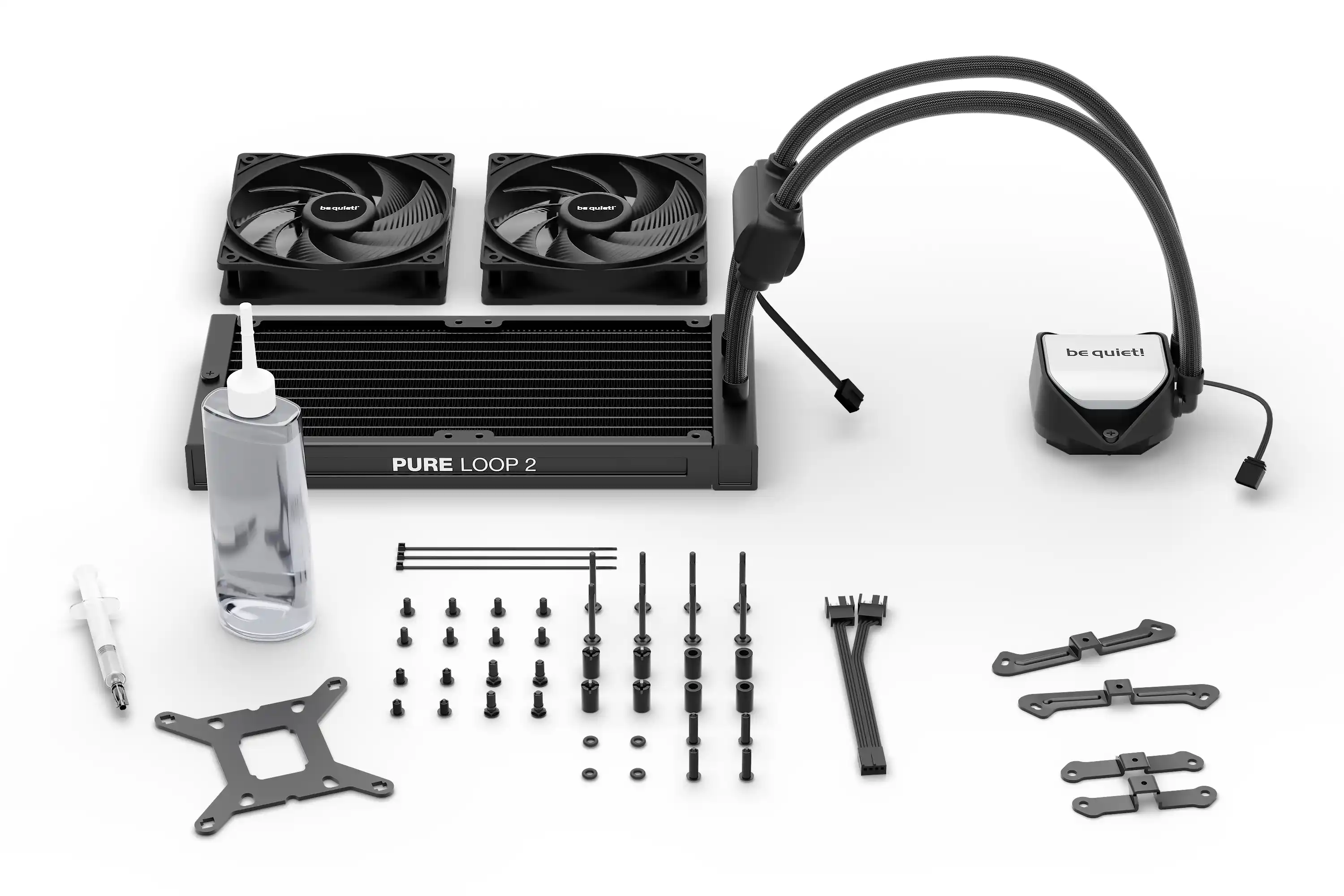 CPU vodeno hladjenje Be Quiet ARGB Pure Loop 2 240mm BW017 (AM4,AM3,1151,1150,1155,1200,1700)