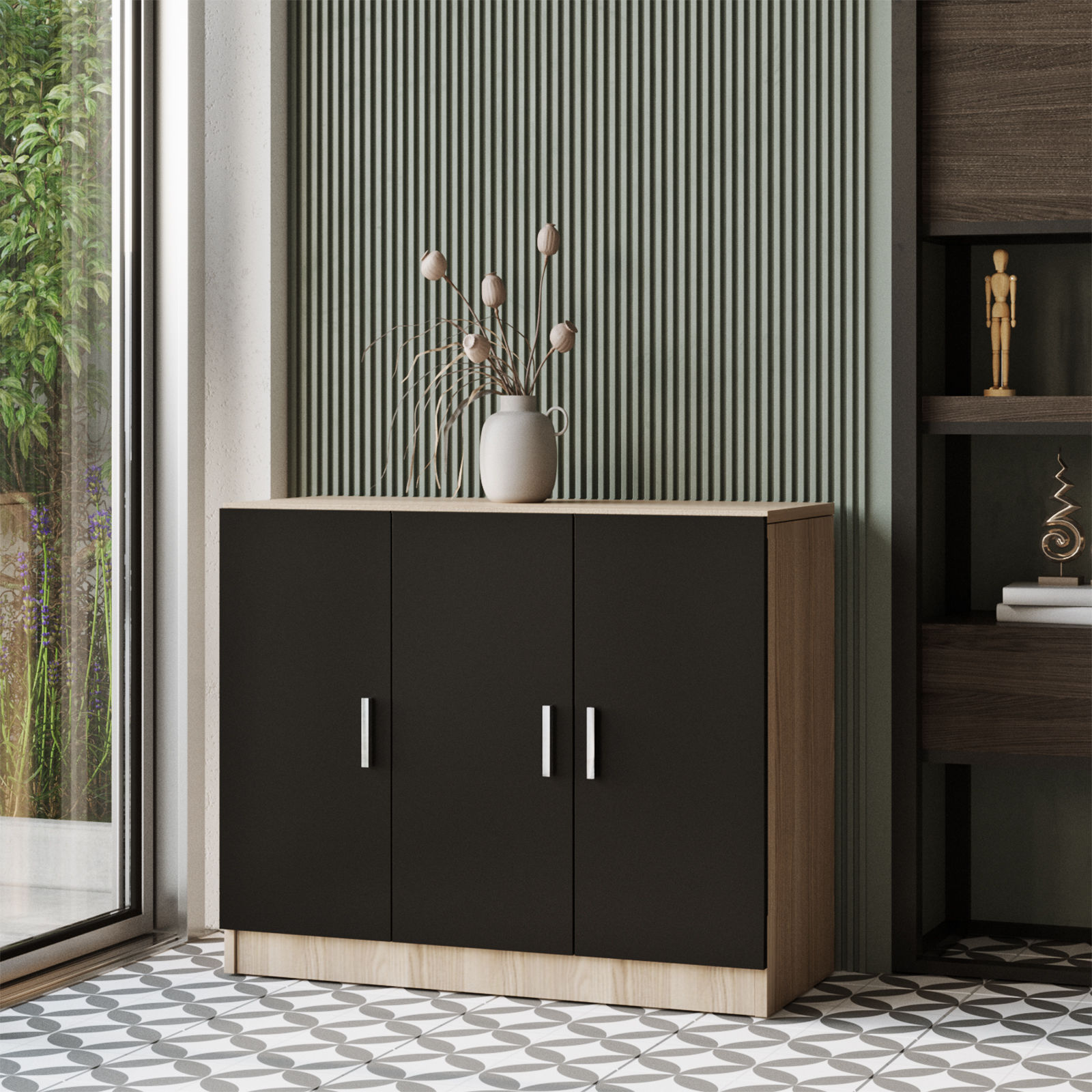 Vo14-Ob Oak Black