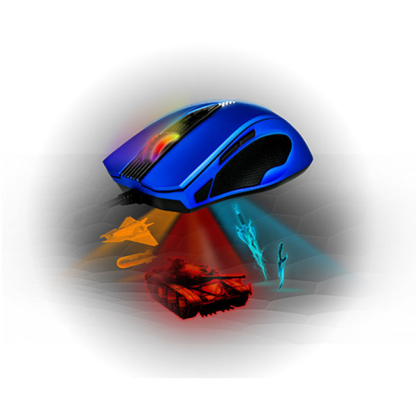 Miš USB EPICGEAR Gekkota plavi