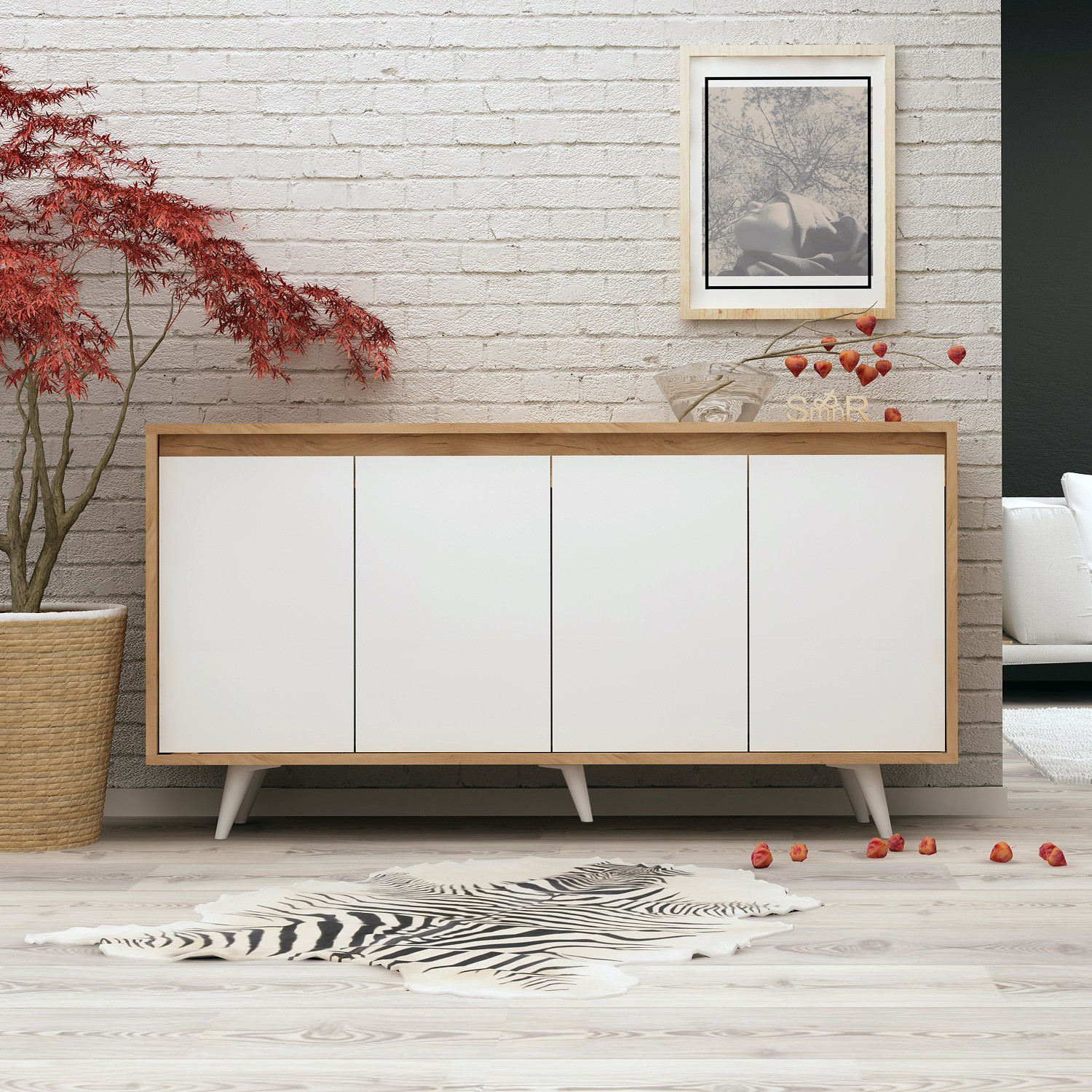 Shans Oak White